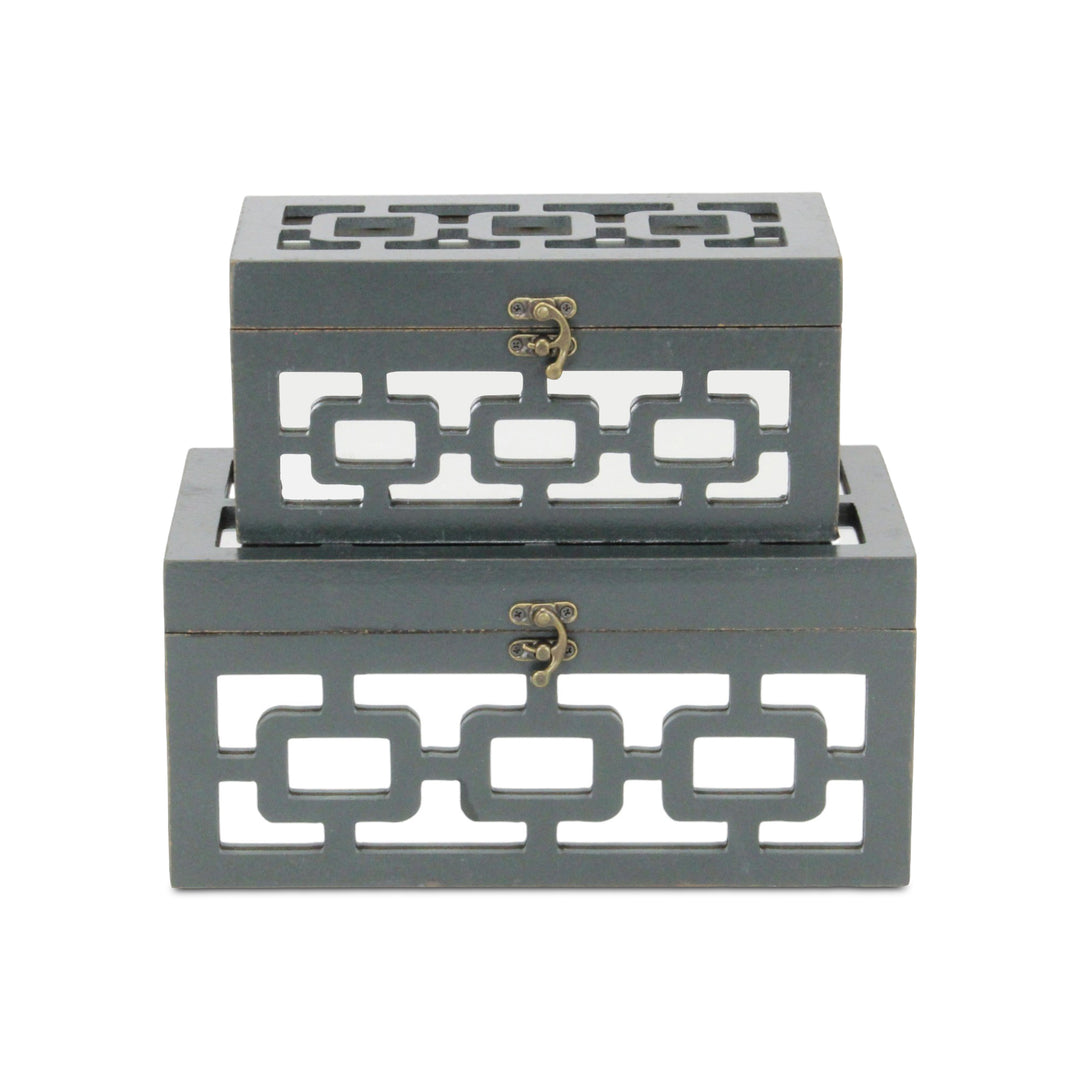 FP-3838-2 - Tessera Mirrored Boxes
