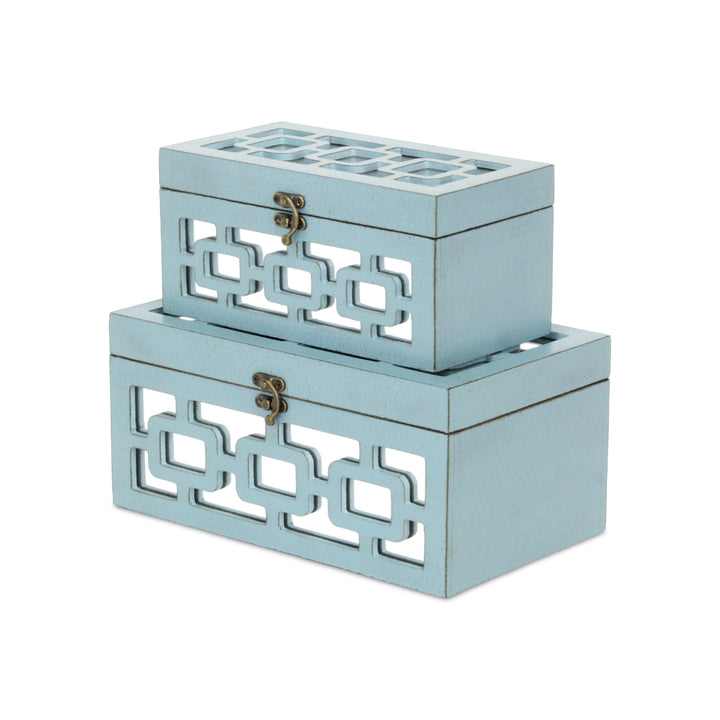 FP-3838-2 - Tessera Mirrored Boxes