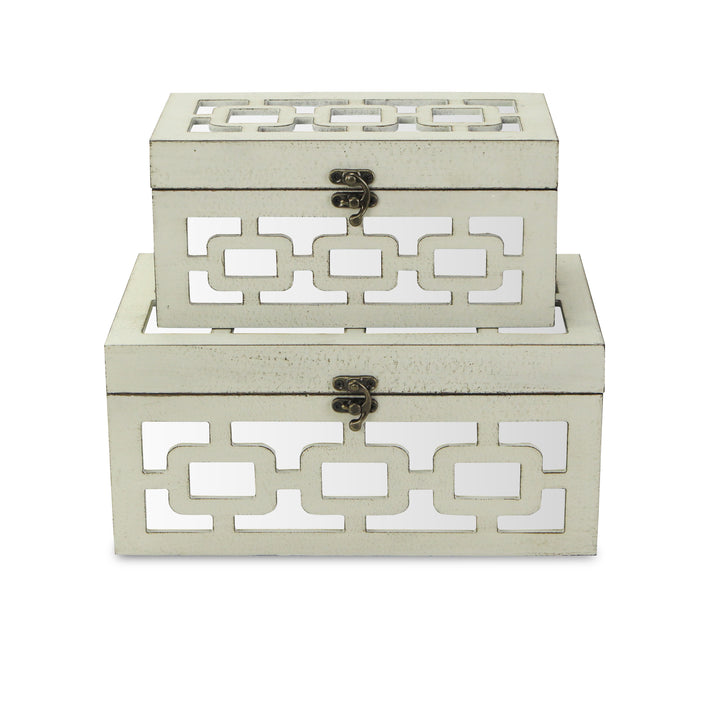 FP-3838-2 - Tessera Mirrored Boxes