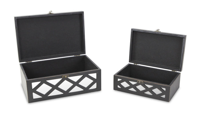 FP-3839-2 - Ebba Mirrored Boxes