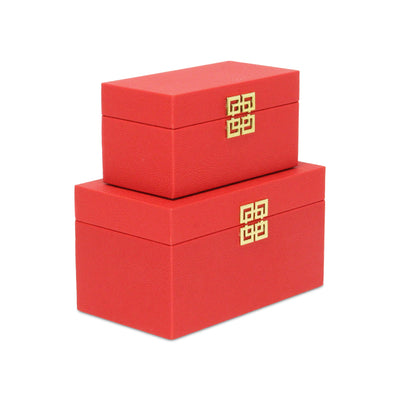 FP-3981-2R - Halona Red Happiness Boxes