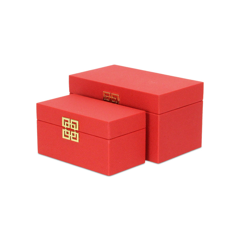 FP-3981-2R - Halona Red Happiness Boxes