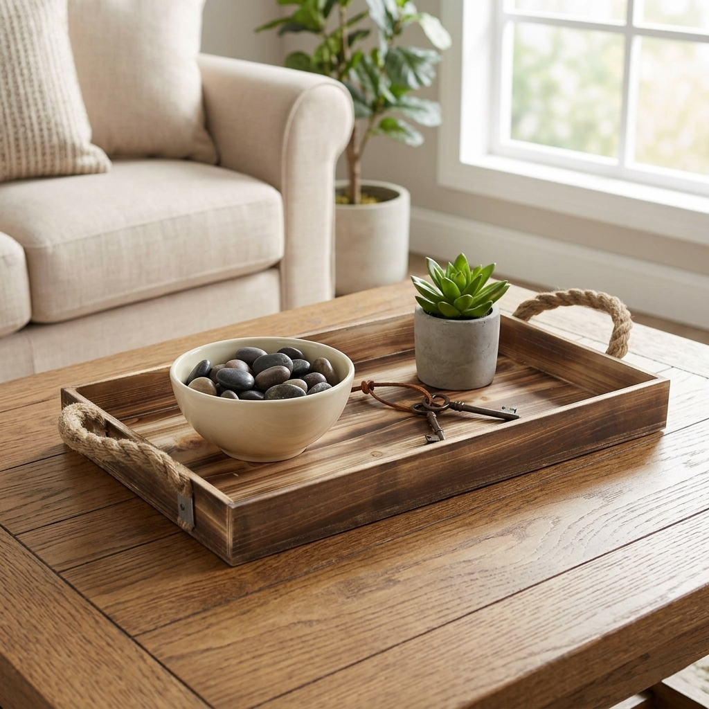 FP-4023 - Piper Wood Tray