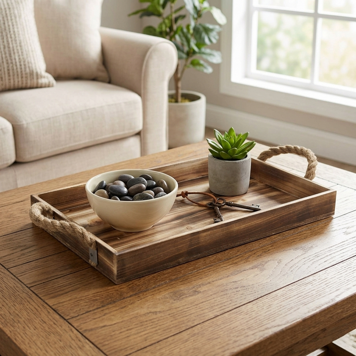 FP-4023 - Piper Wood Tray