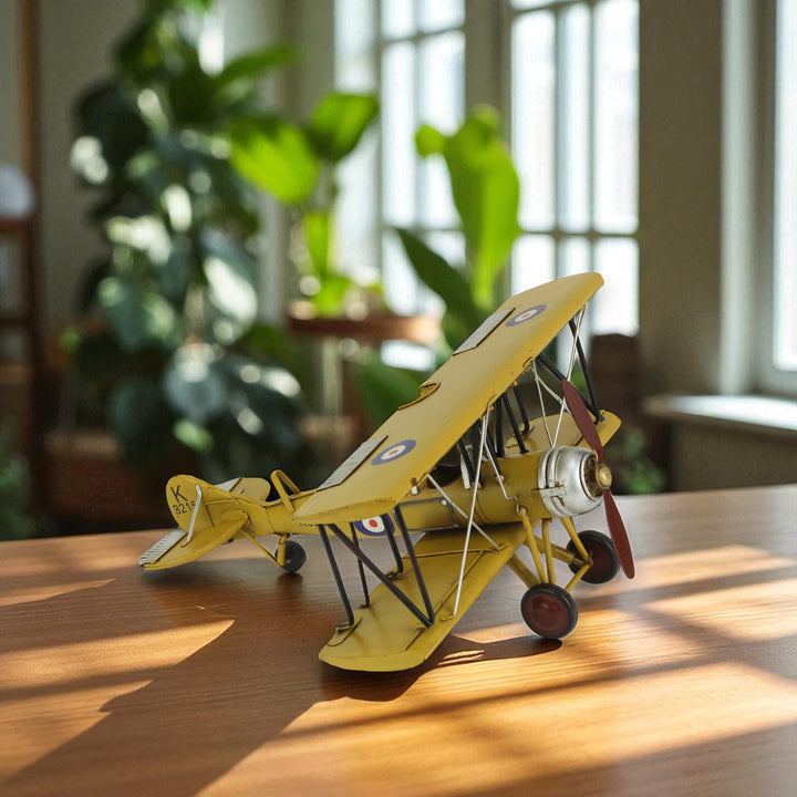 JA-0081 - 1931's British Tutor Bi-Plane