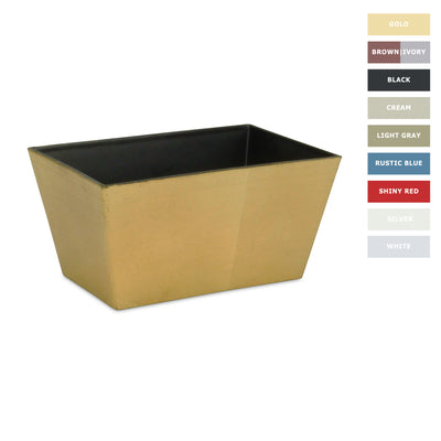 PP-112 - 8.25" Rectangular Plastic Pot