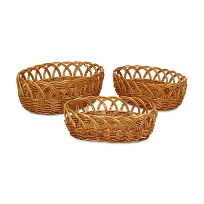 UW-9109OV-3SL - Accalia Oval Basket Set