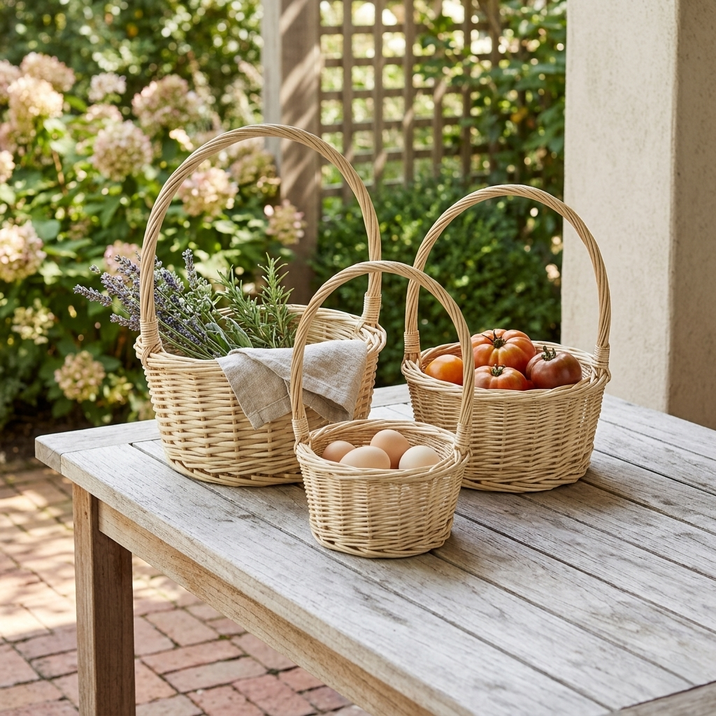 UW-9373-3 - Kirkel Round Basket Set
