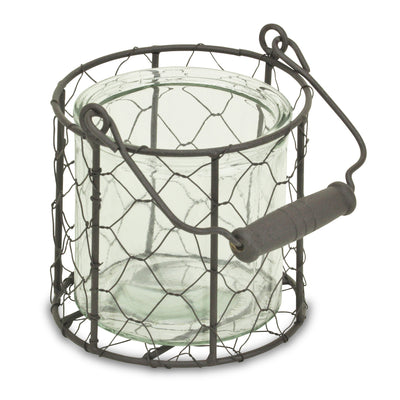 15S001BRM<p>Teska Jar & Wire Basket - Md</p>
