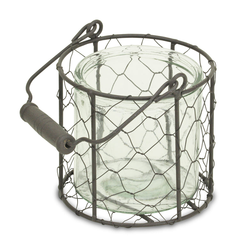 15S001BRM<p>Teska Jar & Wire Basket - Md</p>