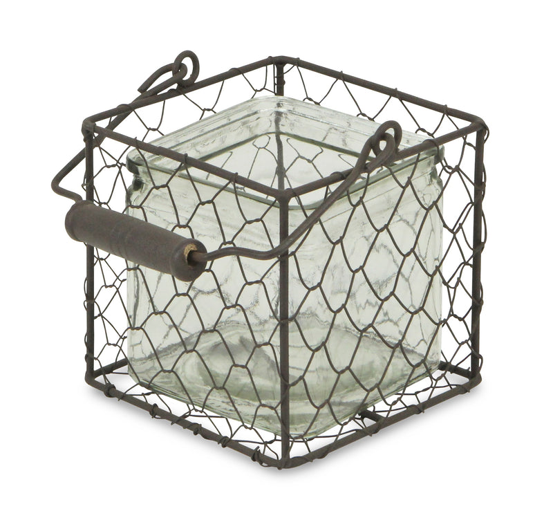 15S002BRM<p>Teska Jar & Wire Basket - Md</p>