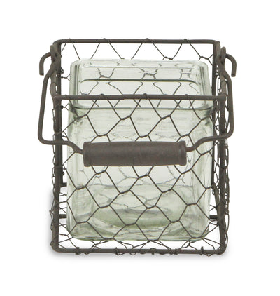 15S002BRM<p>Teska Jar & Wire Basket - Md</p>