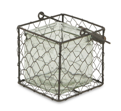 15S002BRM<p>Teska Jar & Wire Basket - Md</p>