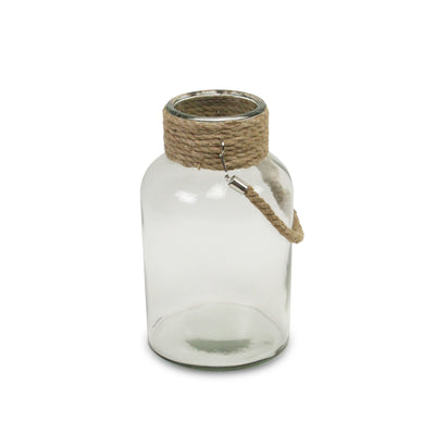 15S005L<p>Golena Rope Topped Jar</p>