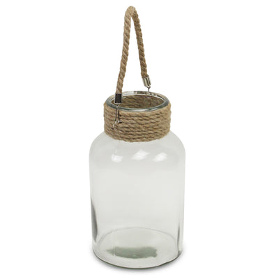 15S005L<p>Golena Rope Topped Jar</p>
