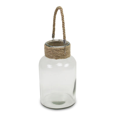 15S005L<p>Golena Rope Topped Jar</p>