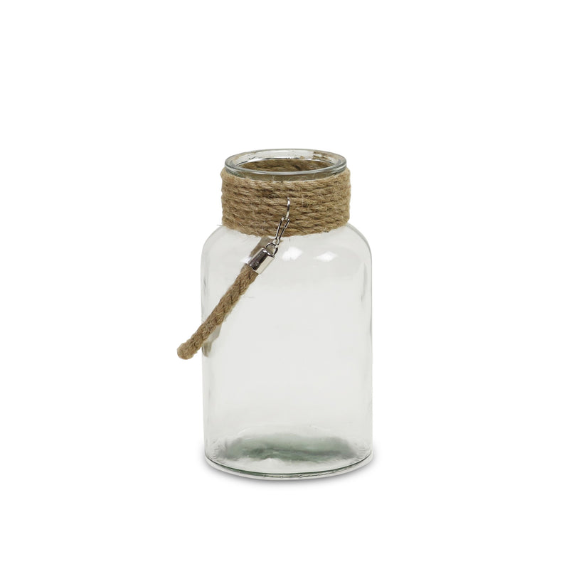 15S005S - Golena Rope Topped Jar