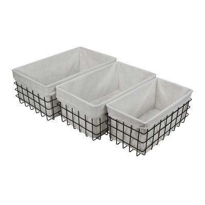 16S002-3 - Esker Rectangle Basket Set