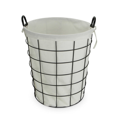 16S005 - Esker Lined Round Basket