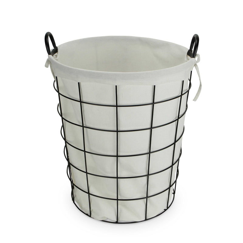 16S005 - Esker Lined Round Basket