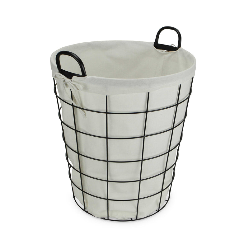 16S005 - Esker Lined Round Basket