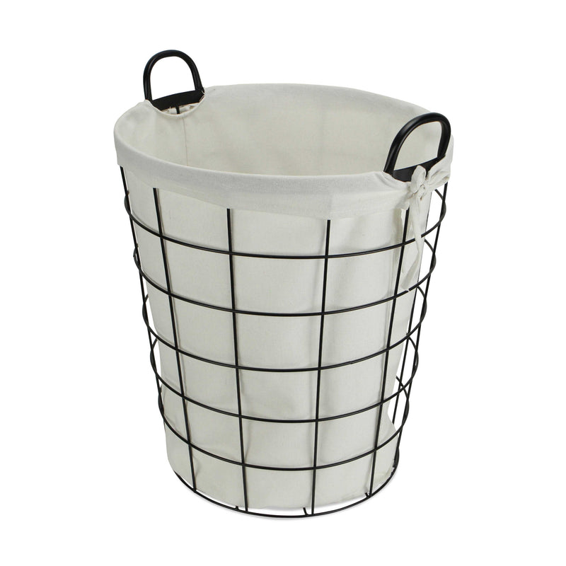 16S005 - Esker Lined Round Basket