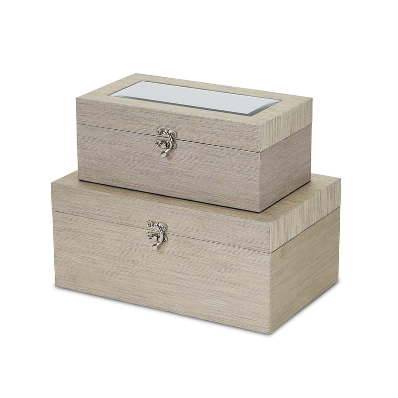 4554-2RG<p>Fidela Soft Gold Vinyl Boxes</p>