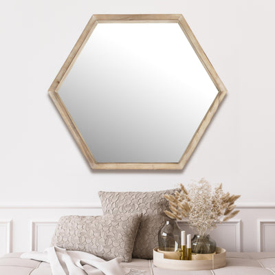 4577<p>Althea Hexagon Mirror</p>