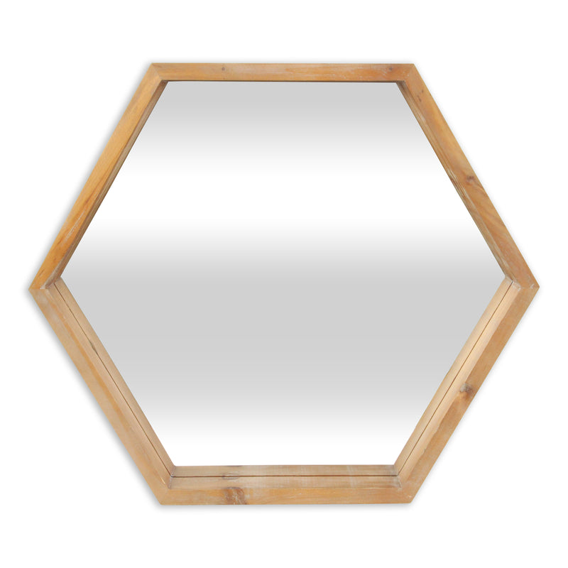 4577<p>Althea Hexagon Mirror</p>