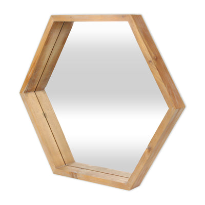 4577<p>Althea Hexagon Mirror</p>