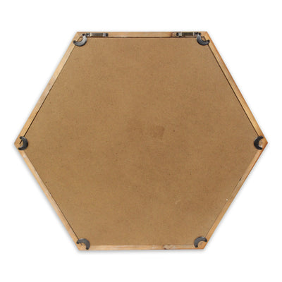 4577<p>Althea Hexagon Mirror</p>