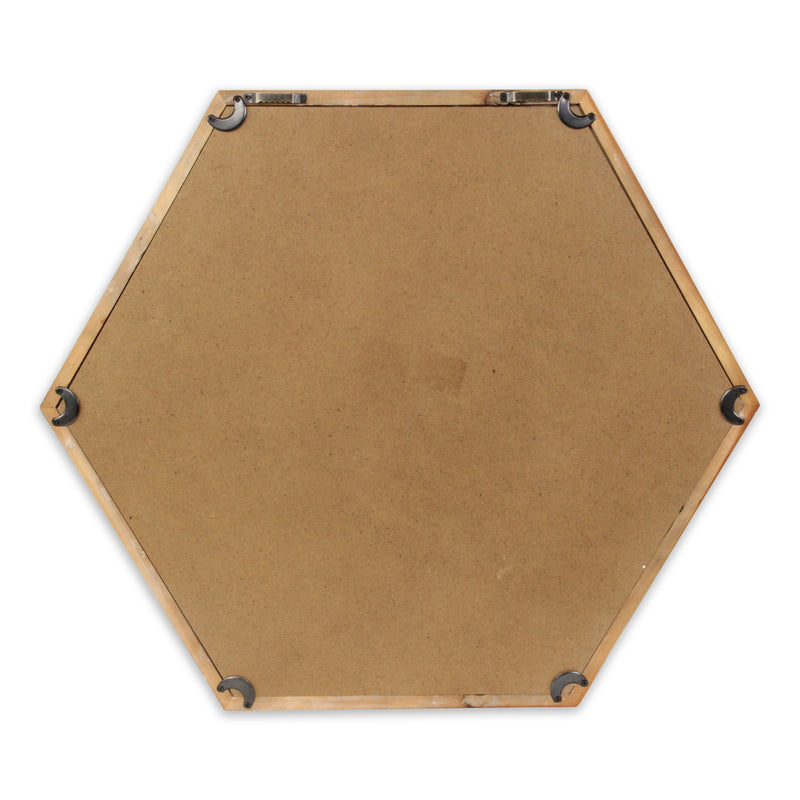 4577<p>Althea Hexagon Mirror</p>