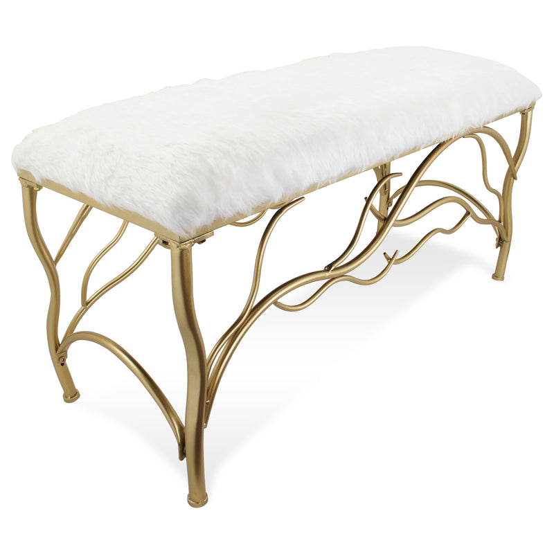 4586<p>Verdant Gold Bench</p>