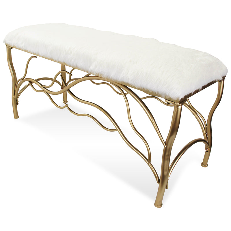 4586<p>Verdant Gold Bench</p>