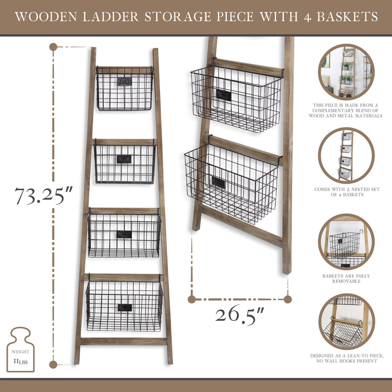 4606 - Saffon Storage Ladder