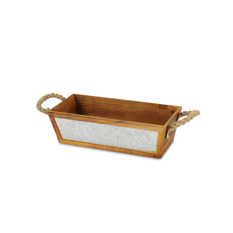 4618 - Lenox Tapered Wood bin