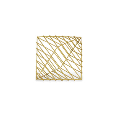 4682L - Brier Gold Diamond Décor - Large