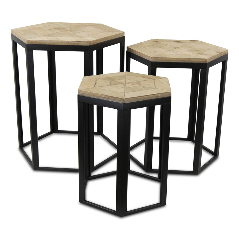 4715-3<p>Hadley Hexagon Tables</p>