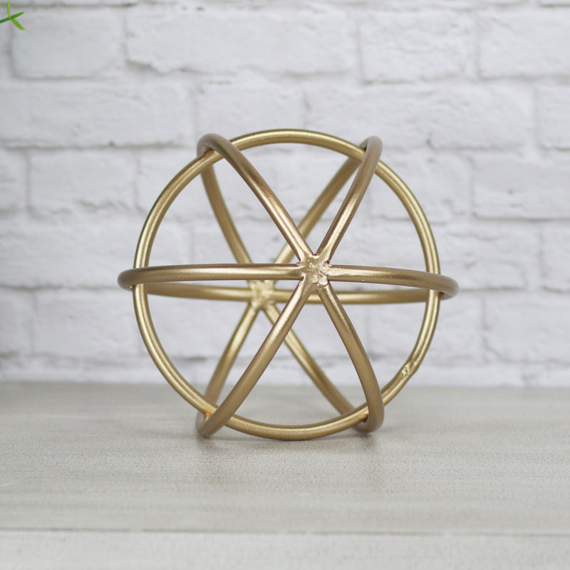 4720S - Thayer Gold Orb Décor - Small