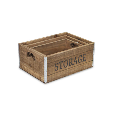 4743-3 - Eika Metal Accent Crates