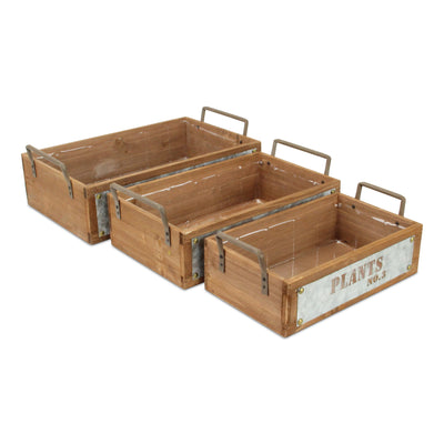 4813-3 - Quillen Garden Wood Crates