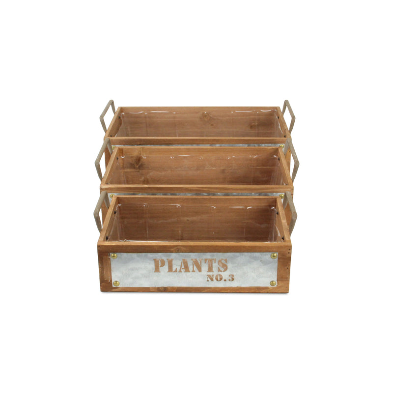 4813-3 - Quillen Garden Wood Crates