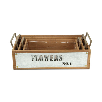 4813-3 - Quillen Garden Wood Crates