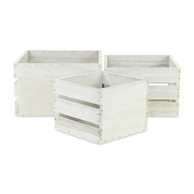 4831B-3 - Rustic Farmstead Wood Crates