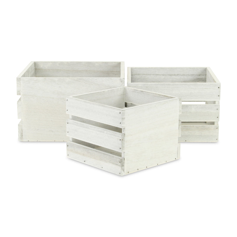 4831B-3 - Rustic Farmstead Wood Crates