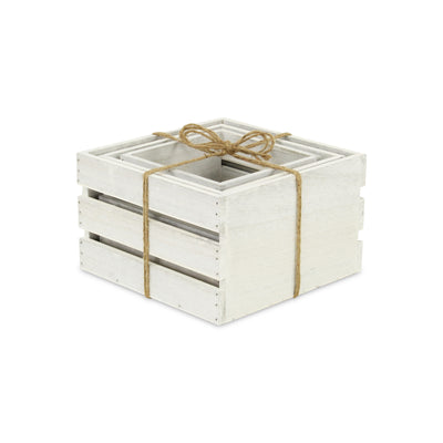 4831B-3 - Rustic Farmstead Wood Crates