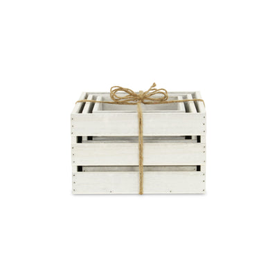 4831B-3 - Rustic Farmstead Wood Crates