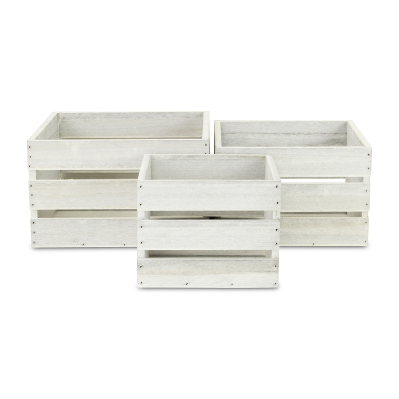 4831B-3 - Rustic Farmstead Wood Crates