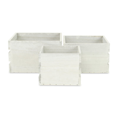4831B-3 - Rustic Farmstead Wood Crates