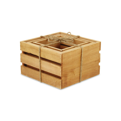 4831D-3<p>Rustic Farmstead Wood Crates</p>